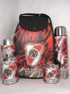 Set matero diseño Club River Plate modelo Amazona